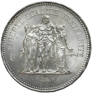 Francja, 50 franków, 1978r., Herkules