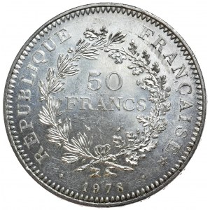 Francja, 50 franków, 1978r., Herkules