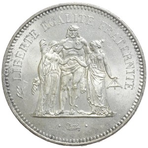 Francja, 50 franków, 1975r., Herkules