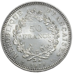 France, 50 francs, 1977, Hercules