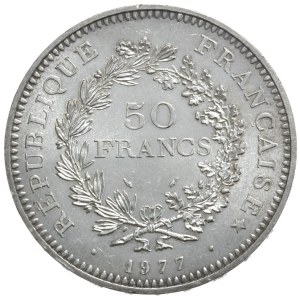 Francja, 50 franków, 1977r., Herkules