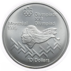 Kanada, 10 Dolarów, 1975r., Montreal