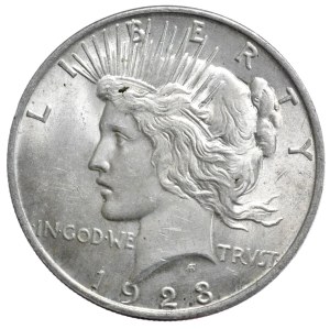USA, 1 Dollar, 1923. Peace, Philadelphia