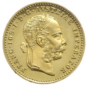 Austria, Dukat 1915 r., Nowe Bicie, złoto 986
