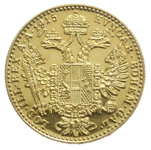 Austria, Ducat 1915, New Beat, gold 986