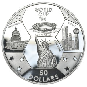 Niue, 50 Dolarów, 1994r., 5oz., Rzadkość