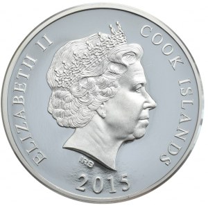 Wyspy Cooka, 10 Dolarów, 2015r., Niemcy-Filharmonia, Transformer