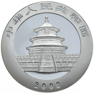 Chiny, Panda, 2002r., 1oz.