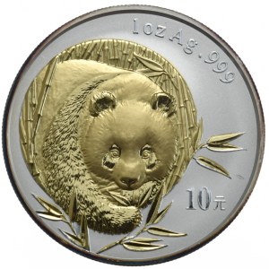 Chiny, Panda, 2003r., 1oz.