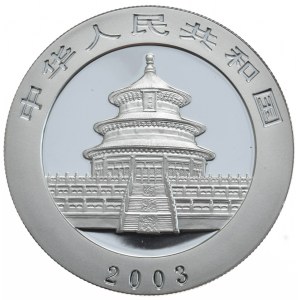 Chiny, Panda, 2003r., 1oz.