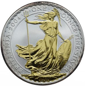 United Kingdom, UK, 2004, 1 oz.