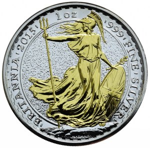 United Kingdom, Britain, 2015, 1 oz., Rarity