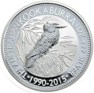 Australia, Kookaburra, 2015, 1oz.