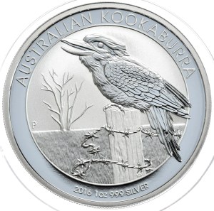 Australia, Kookaburra, 2016, 1oz.