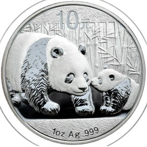 Chiny, Panda, 2011r., 1oz. Ag