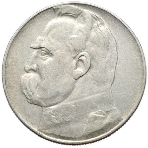 II Rzeczpospolita, 10 złotych 1936, Piłsudski