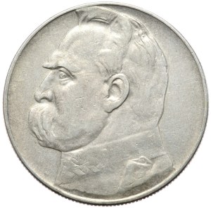 Second Republic, 10 zloty 1936, Pilsudski