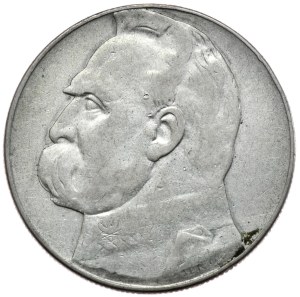 Second Republic, 10 zloty 1936, Pilsudski