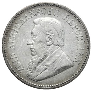 South Africa, 2 1/2 Shillings, 1896.