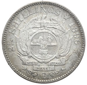 South Africa, 2 1/2 Shillings, 1896.