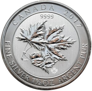Canada, $8, 2017, Leaf