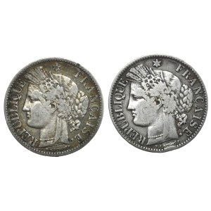 Francja, 2x2 Franki, 1887-95r., Ceres