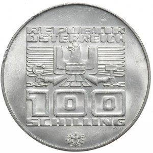 Austria, 100 shillings, 1976.