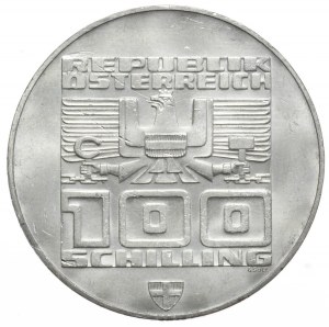 Austria, 100 shillings, 1976.