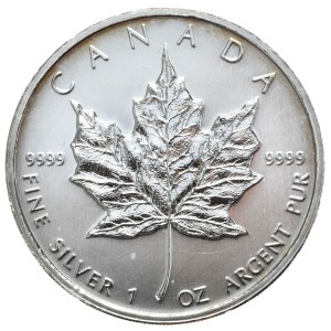 Kanada, 5 Dolarów, 2010r., Liść