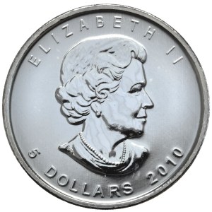 Canada, $5, 2010, Leaf