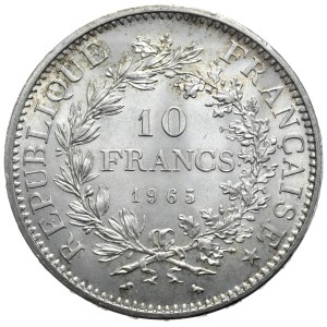 Francja, 10 franków, 1965r., Herkules