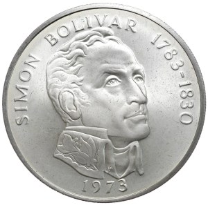 Panama, 20 Balboas, 1973, 3.85oz.