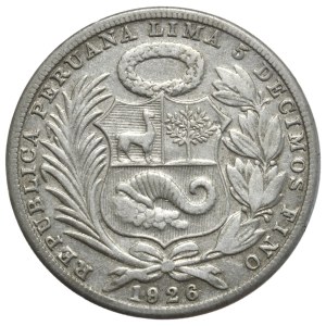 Peru, 1 Sol, 1926r.