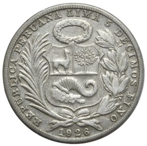 Peru, 1 Sol, 1926.