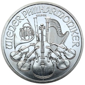 Austria, 2013, 1oz., fine silver, Philharmonic