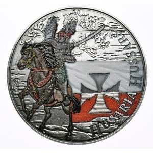 Husaria3, 1 Grosz Polski, 2024r. kolor