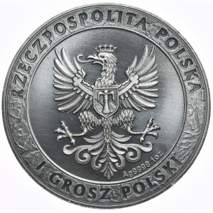 Husaria3, 1 Grosz Polski, 2024r. kolor