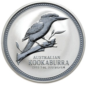 Australia, Kookaburra, 2003, 1oz.