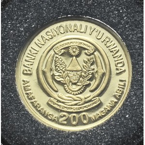 Rwanda, 200 Franków, 2007r.