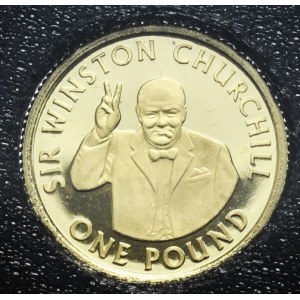 Alderney, 1 Funt, 2006r., Churchill