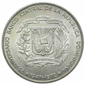 Dominikana, 1 Peso, 1972r.