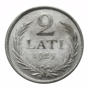 Łotwa, 2 Lati, 1925r.