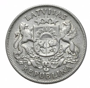 Latvia, 2 Lati, 1925.