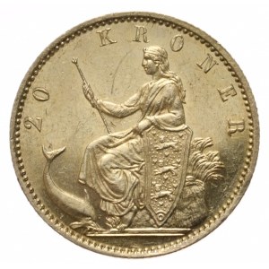 Dania, 20 Koron, 1873r.