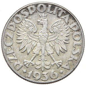 Polska, 2 złote 1936r. Żaglowiec