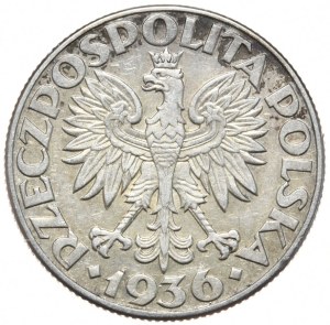 Poland, 2 zloty 1936 Sailing ship