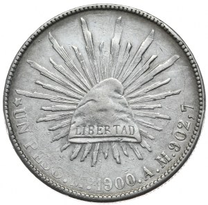 Mexico, 1 Peso, 1900.