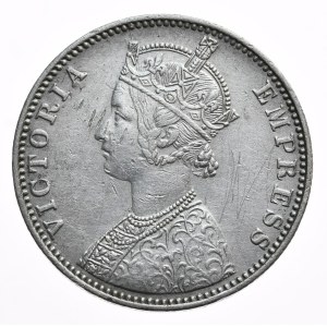 Indie, 1 Rupia, 1901r.