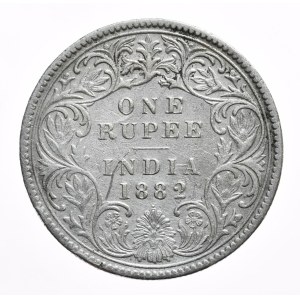 Indie, 1 Rupia, 1882r.
