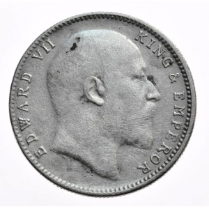 Indie, 1 Rupia, 1907r.
